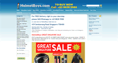 Desktop Screenshot of helmetboys.com